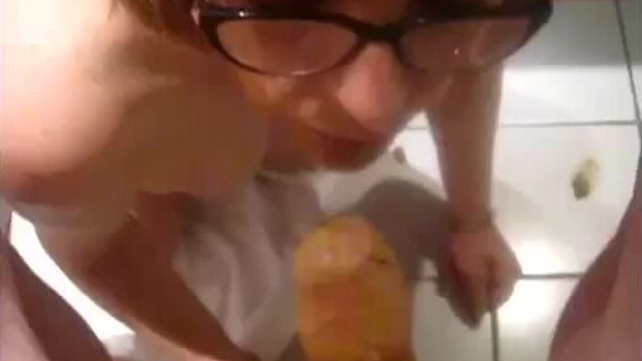 Watch this filthy porn video of a scatty slave getting dominated and shitting