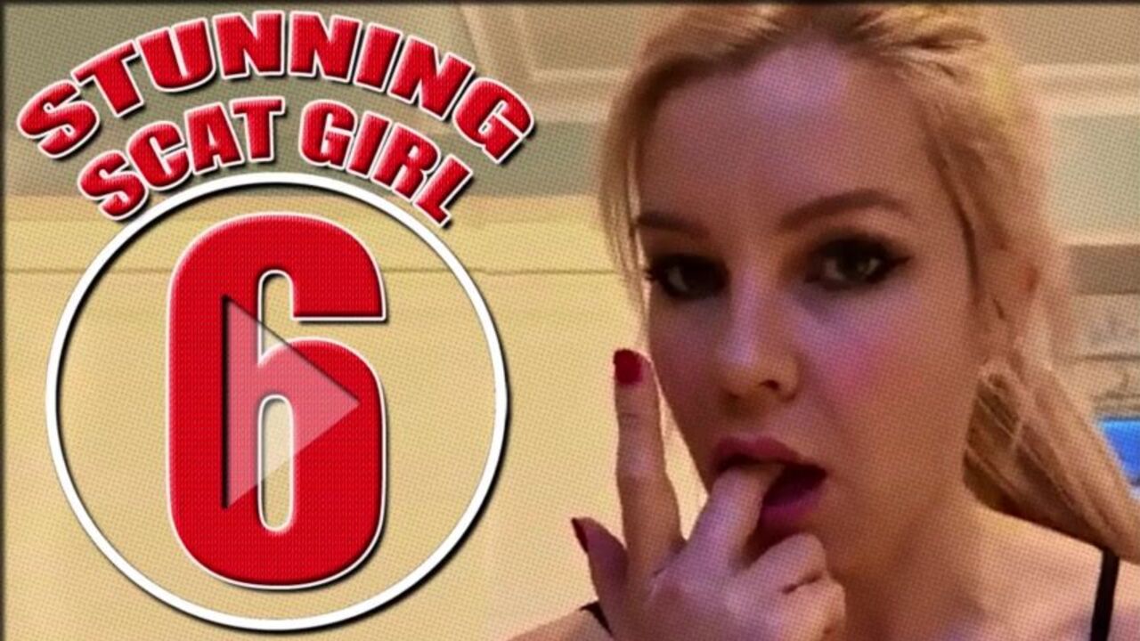 Stunning Cat Girl gets her pussy and ass stuffed with scat