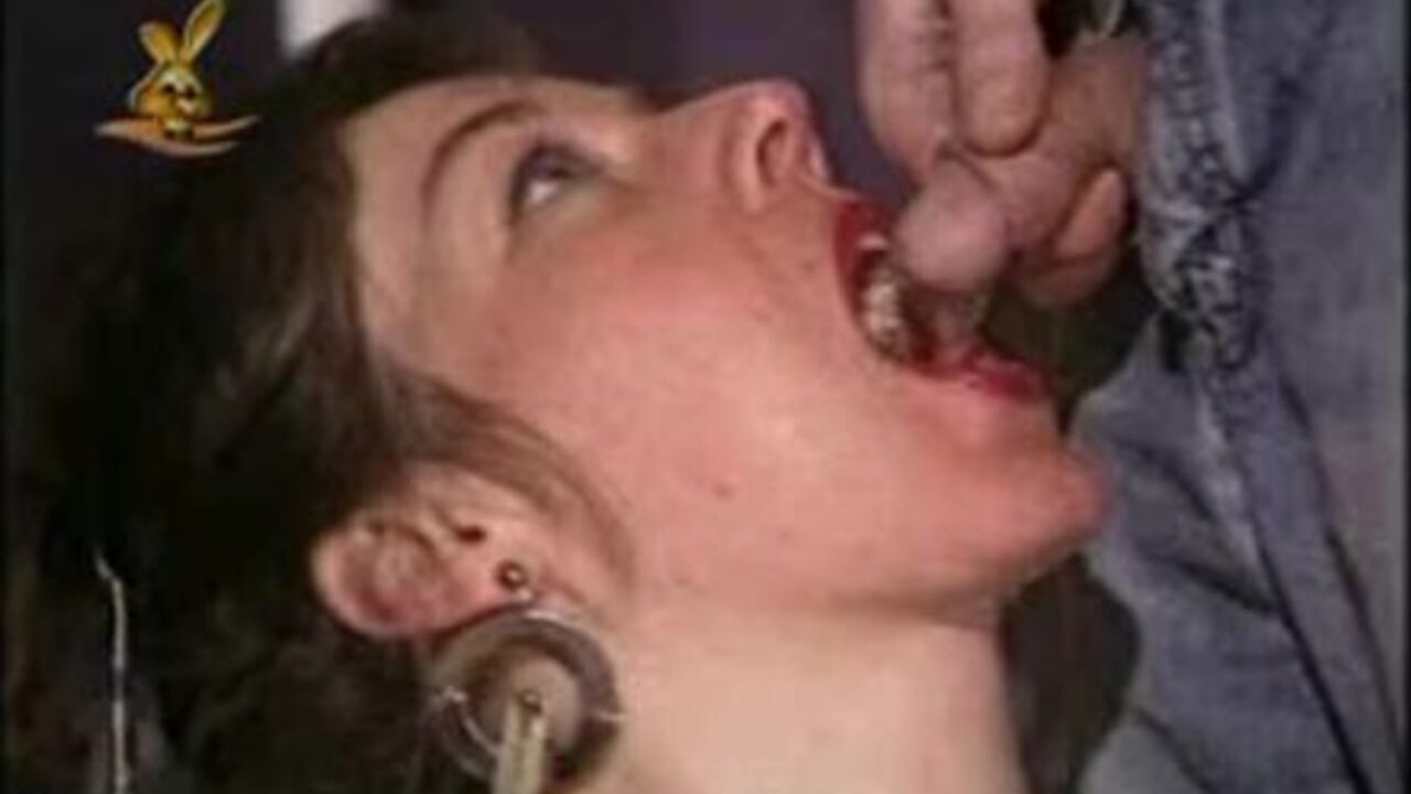 Watch this vintage slut get a kinky scat fetish and get her holes pooped out