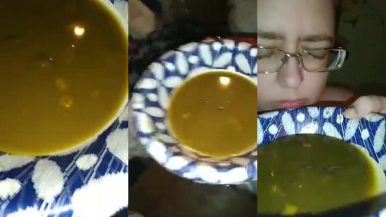 Dirty Mercadante gets her scat wet and golden with piss enema