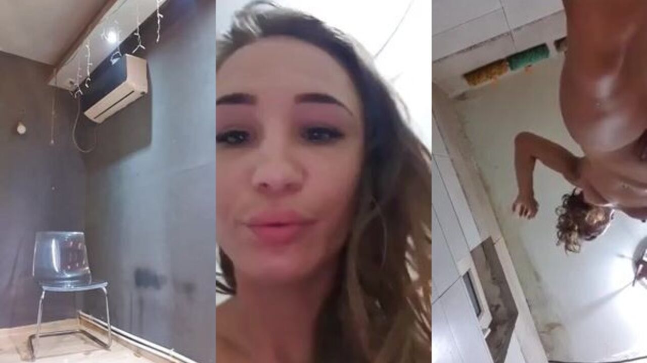 Watch this hot chick get off on scatting and dirty talk