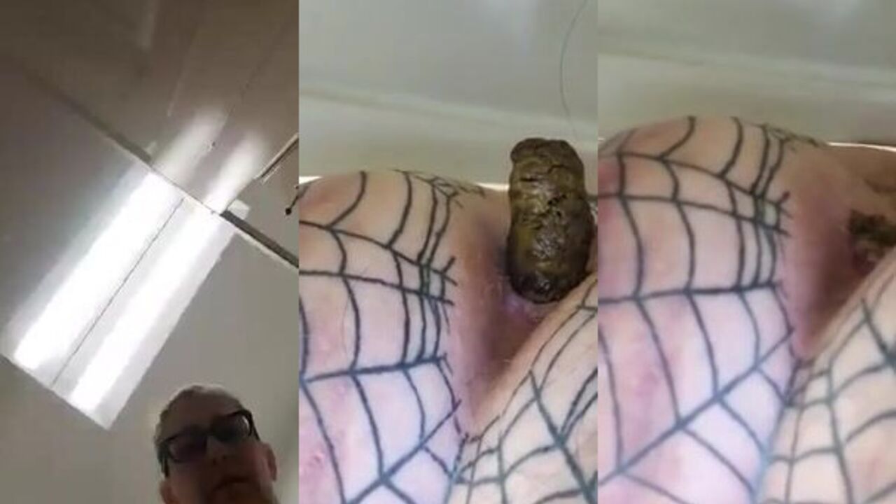 Watch this filthy video of a scatty slut getting shitted on in hot action