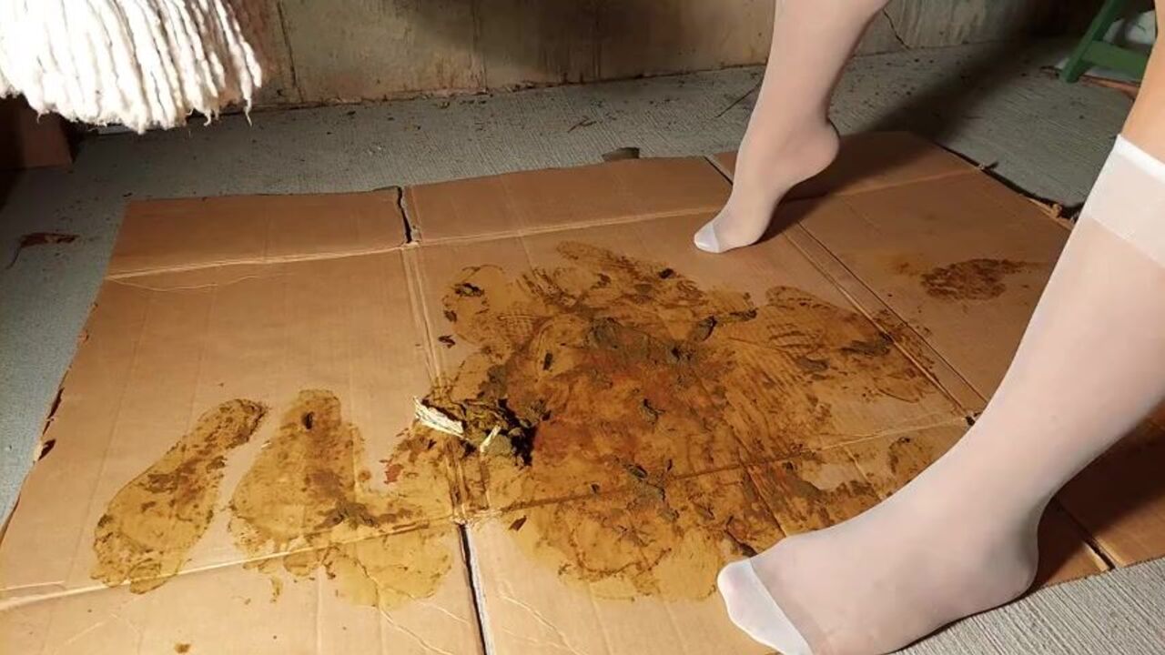 Watch as Nurse and Dog get down and dirty in a messy trampling orgy