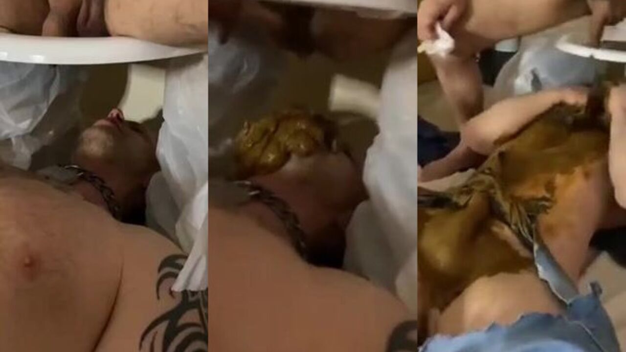 Watch as these kinky sluts smeared their loads in public