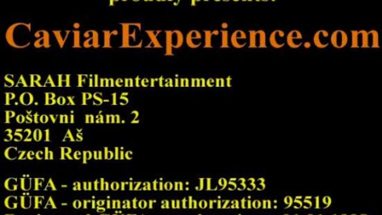 Caviar Experience Rare collection of kaviar scat