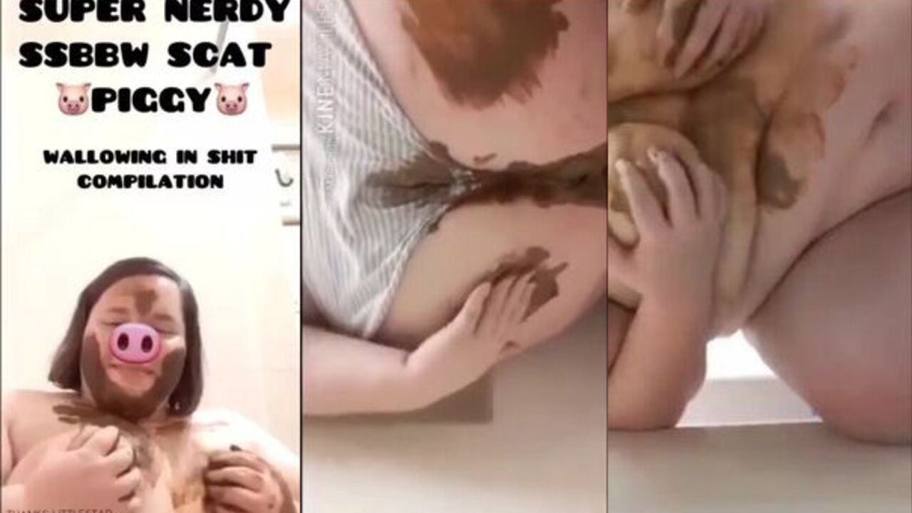Watch this Naughty BBW Scat Pig Love It Hard in her New Super Sensory Sex Tape!