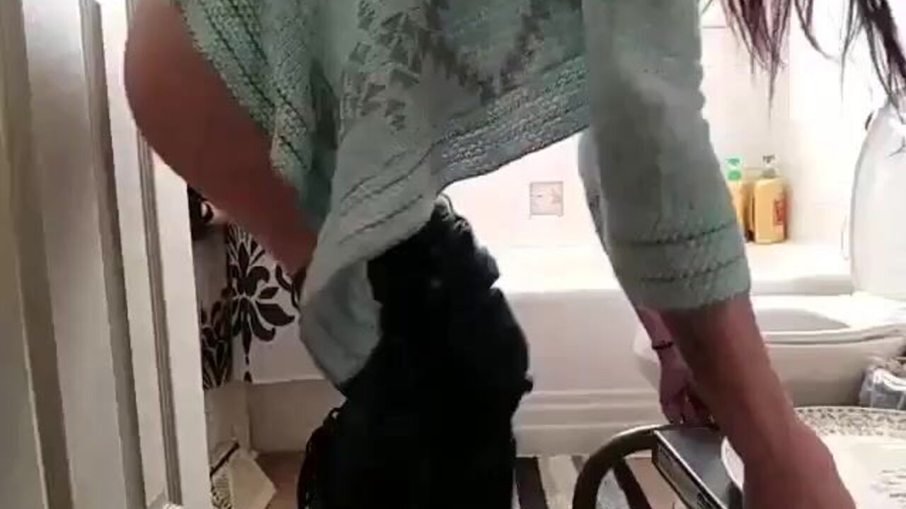 Get a load of scat porn with a dirty scat girl in a pooped up video