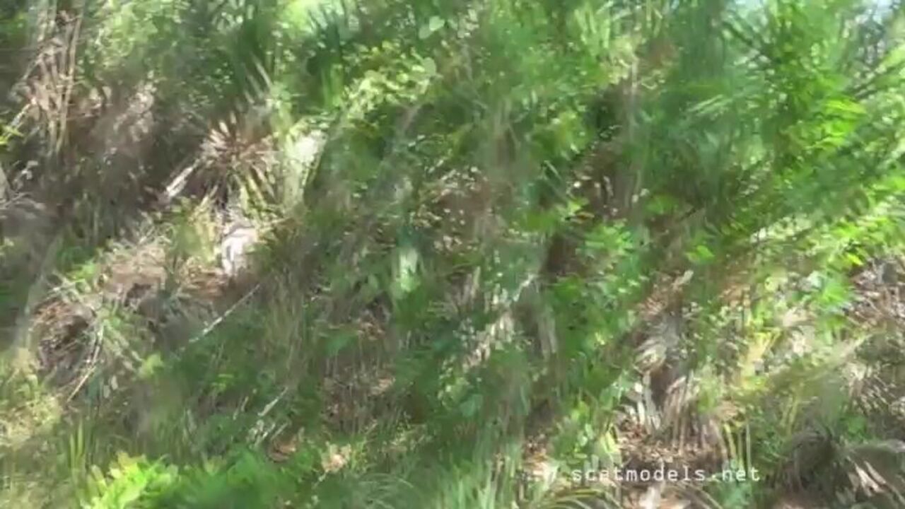 Watch as Tegan gets her scat pumped out in public like a pro!