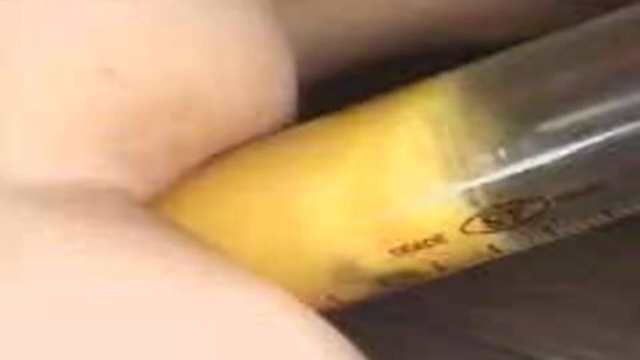 Watch this crazy scat porn video featuring a filthy scat slave getting her holes drilled