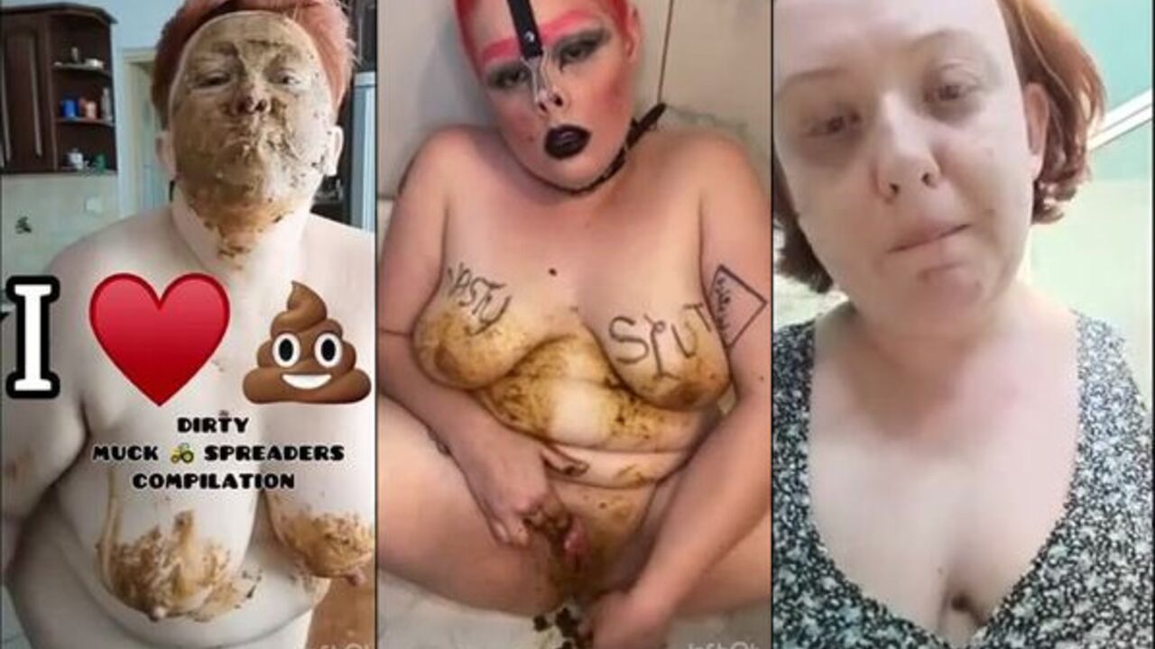 Dirty scat compilation: Love for scat slave goes wild with scat porn and scat videos