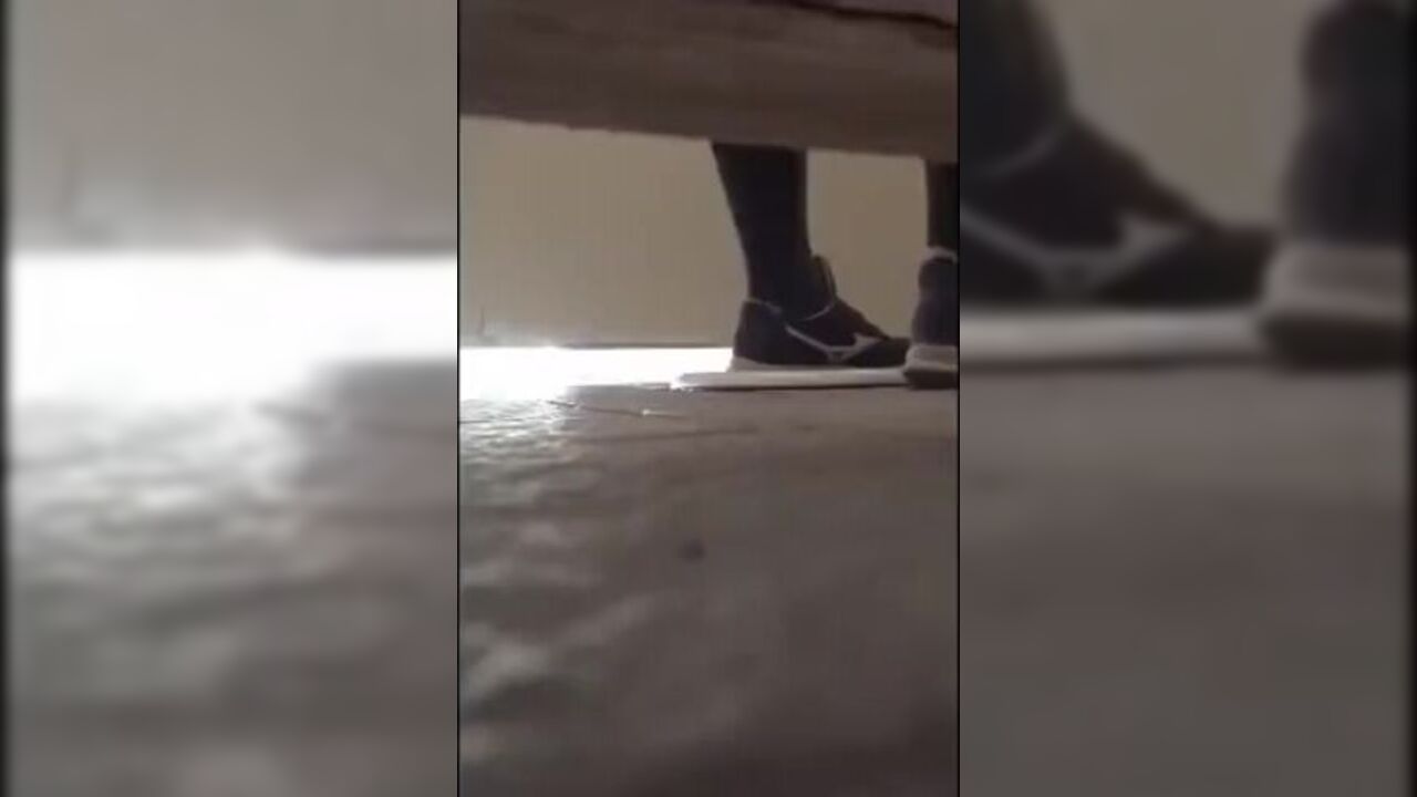 Watch as this guy's scat gets dumped in the toilet like a filthy load