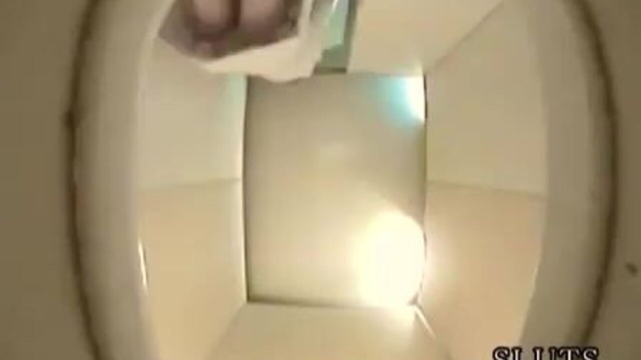 Watch Japanese toilet camera footage of a public toilet slut getting her pussy pounded in public
