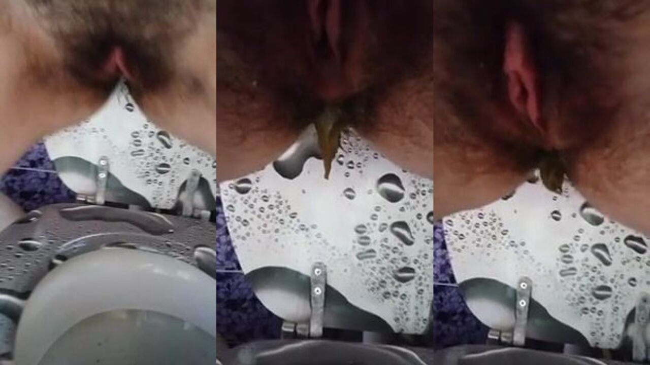 Watch this golden shower video of a scatty babe getting drenched in it