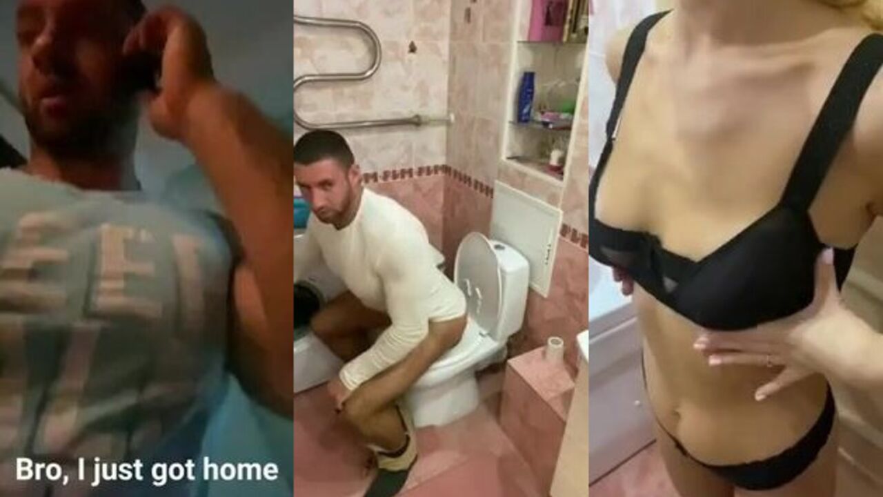 Watch this Russian bodybuilder shitting and pooping like a pro
