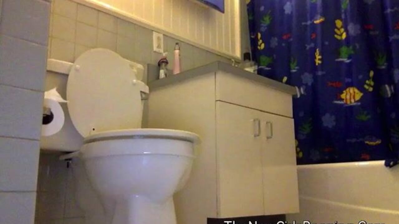 Watch this filthy blonde slut scat and get reeked up with her own filthy secretions