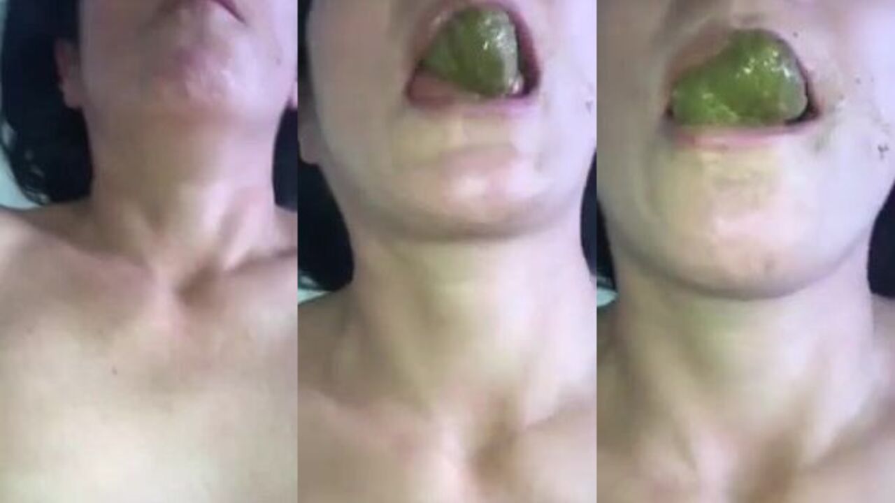 Get ready to drool as this scat-filled slave gets her sweet pussy drilled hard