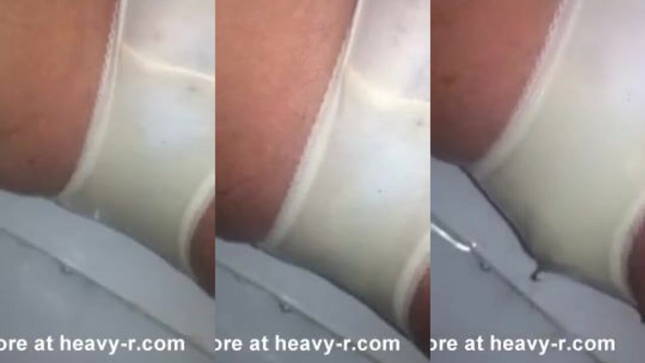 Slave girl gets her panties soaked in piss & shits in them