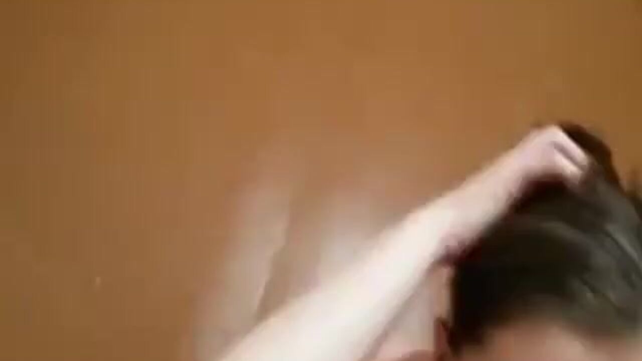 Naughty amateur slut receives a facial after being scat porn to swallow loads of jizz