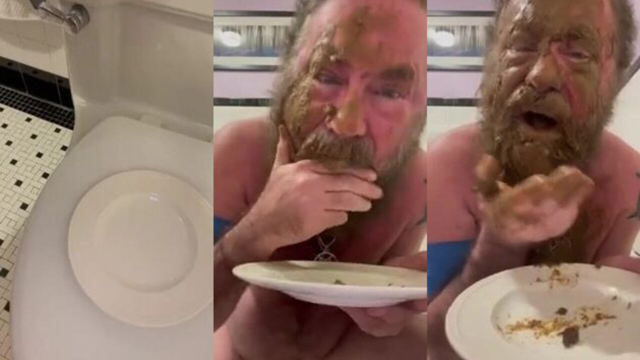 Watch this hot dude get off on scatting and pooping all day long