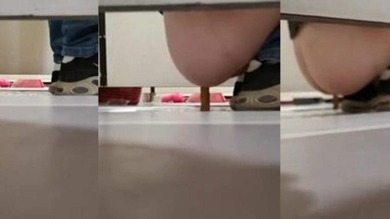 Watch as these guys squat the toilet & watch it overflow with scat