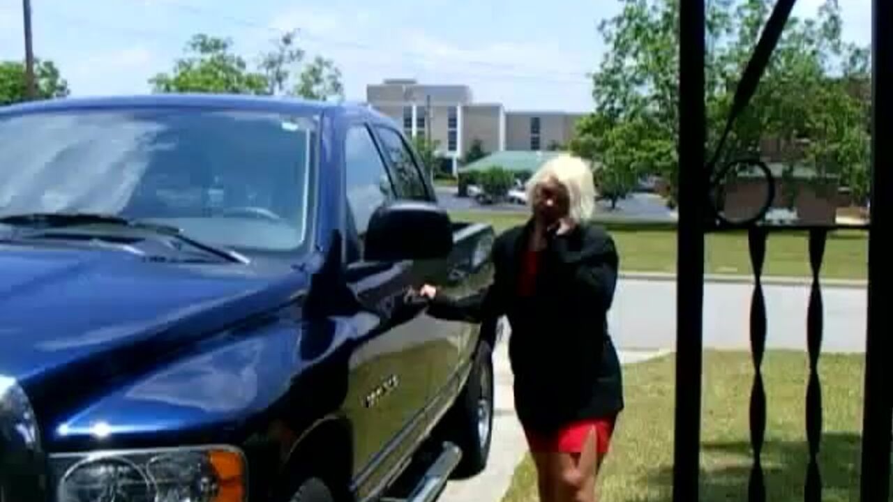 Watch this BBW monster panty-clad slut get her pussy and asshole pooped out