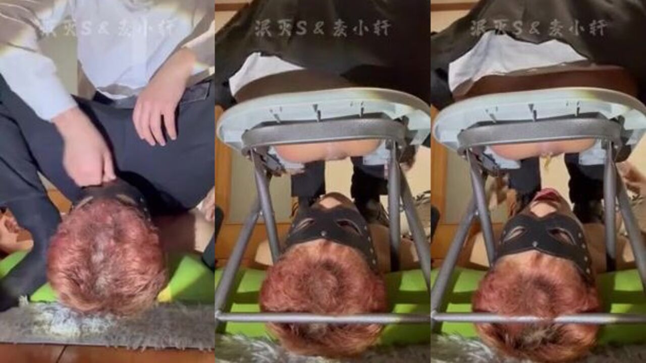 Watch these kinky sluts get their scat fed and slaps inked