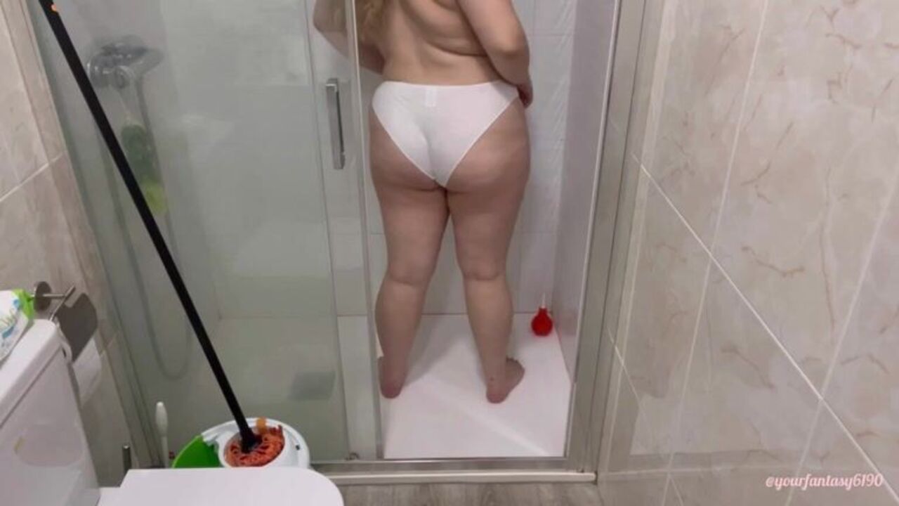 Watch this filthy video of a scatty slave getting her white panties ripped and enemaed