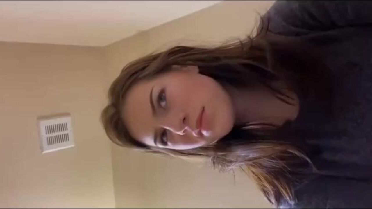 Get up close and personal with this hot teen's random scat footage!