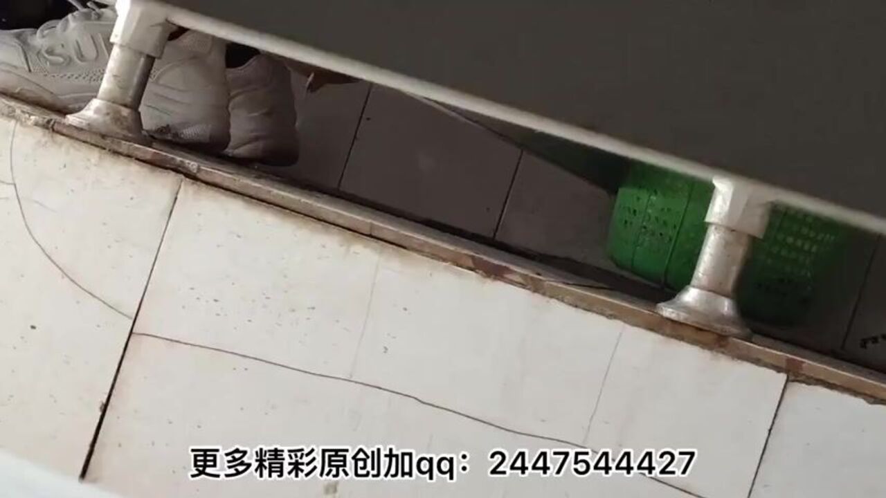 Watch this Chinese girl defecate heavily in the toilet while being watched