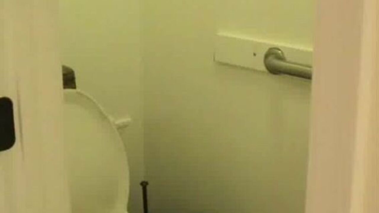 Nasty scat porn with a filthy slave in the runny toilet