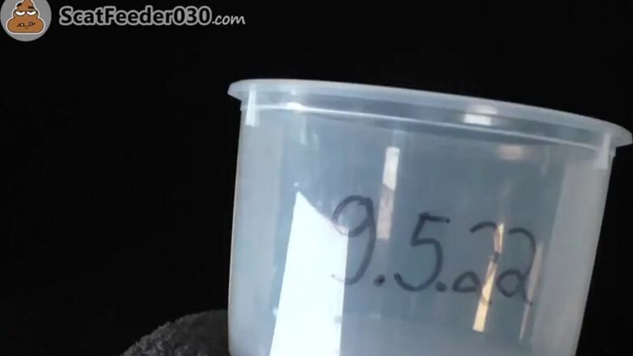 Eat your morning scat like a good boy, it's Monday!