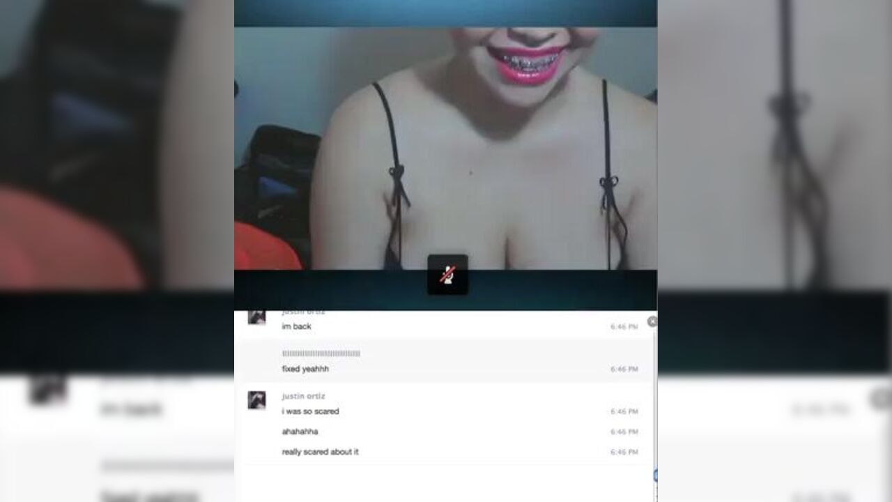 Watch this kinky master use his slave's scat on Skype like a pro