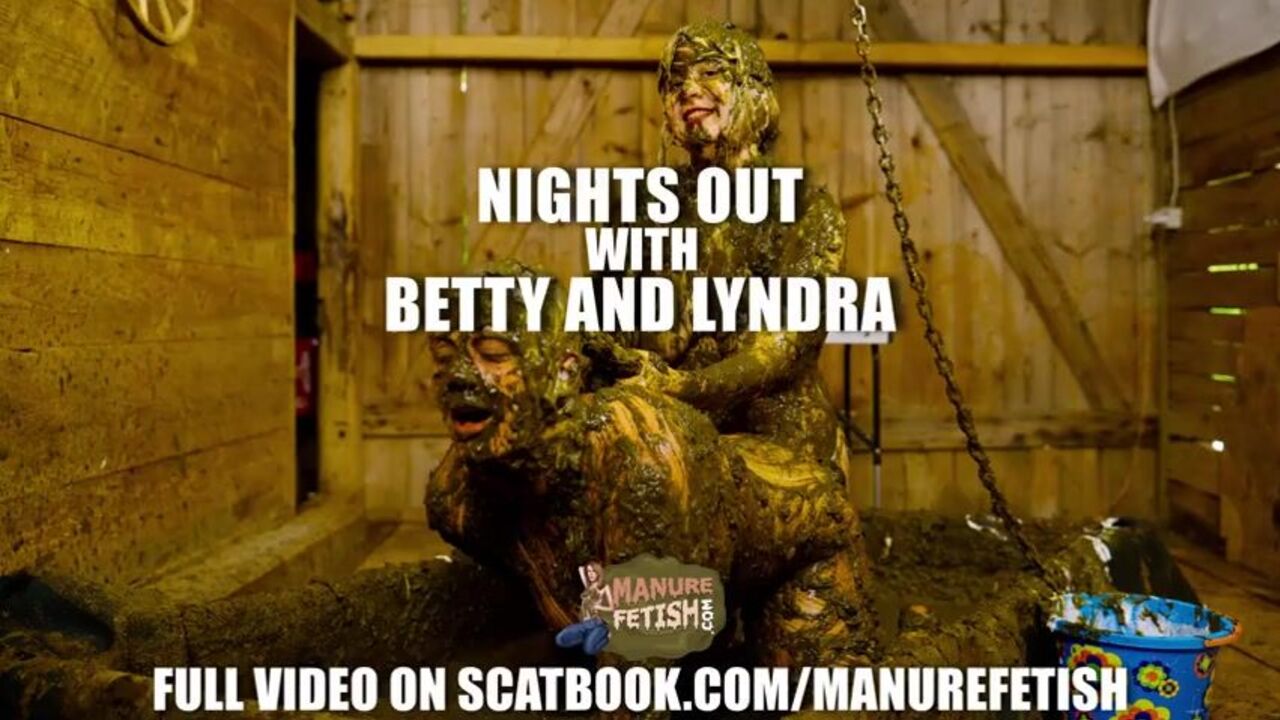 Betty and Lyndra get kinky with scat play and wild orgasm