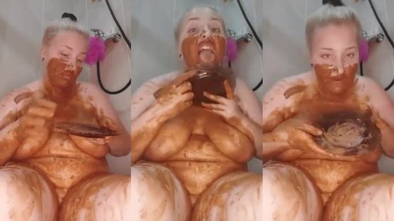 Watch this filthy slut get her filthy needs satisfied in a scat video