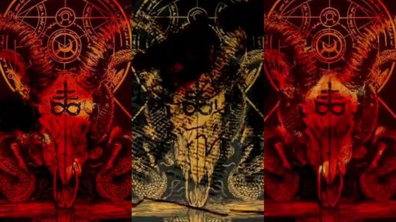 Serpentine Shadows, the satanic whore, gets her asshole pounded by a devil