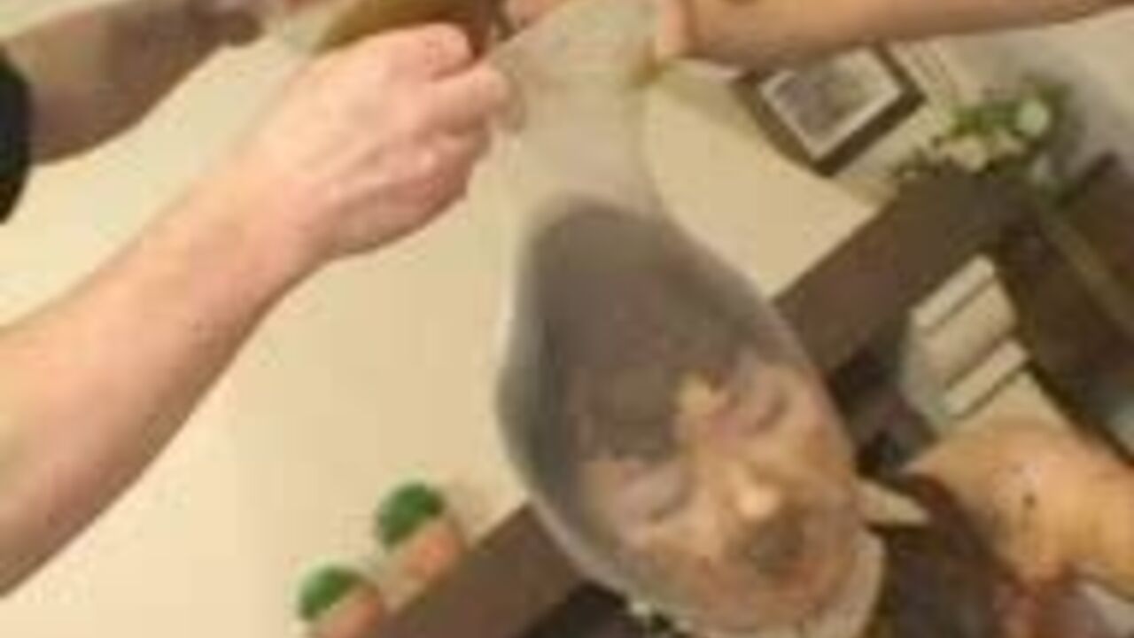 Watch as this filthy slut gets down and dirty with her own scat!