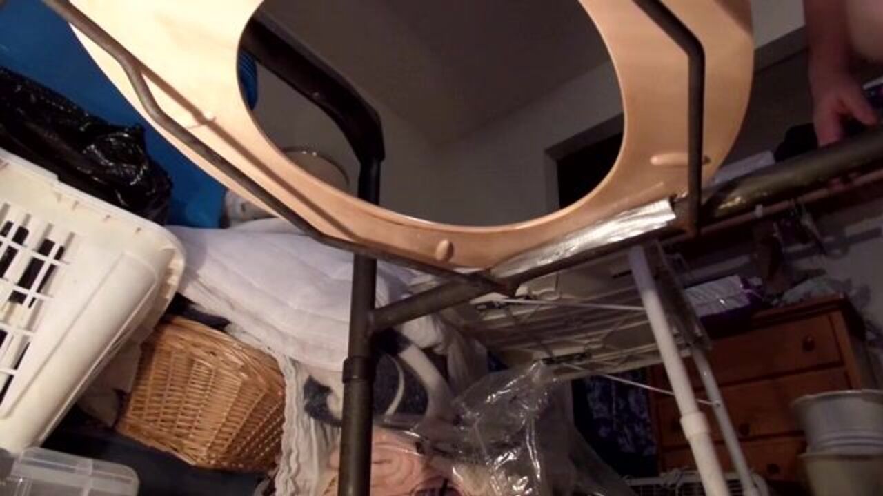 Michelle's Potty Seat - Big Turd Scat Fetish & Shitting Porn