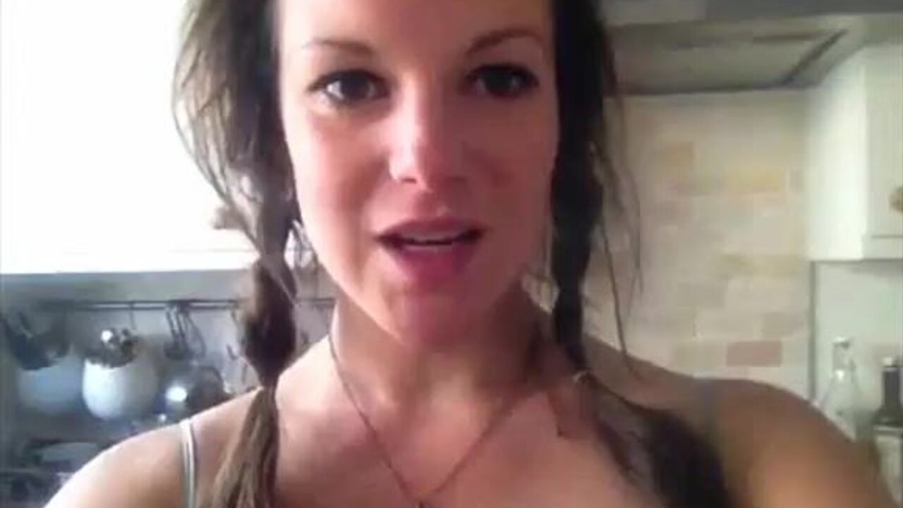 Watch this British slut tease and talk dirty while getting her scat examined