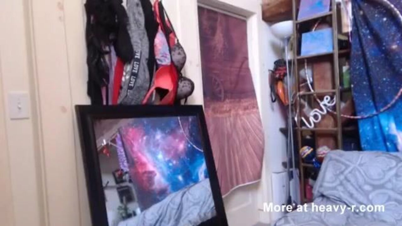 Watch this BBW slut pee and defecate in her panties while getting her scat stuffed