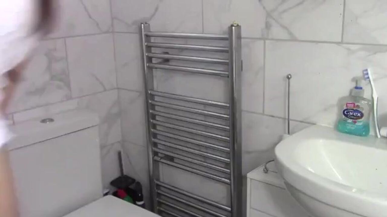 Watch this filthy slave scat in a wild pee-filled adventure