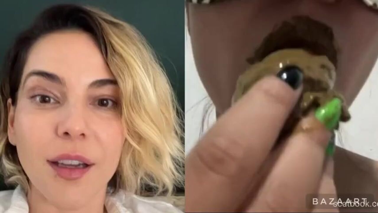 Brazilian Girlfriend Tainá Scat Gets Edited & Pooped in HD