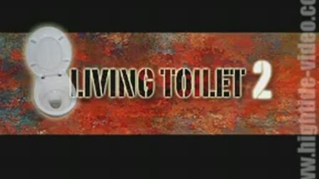 Watch these kinky toilet-loving babes scissor and take a load in Living Toilet 2