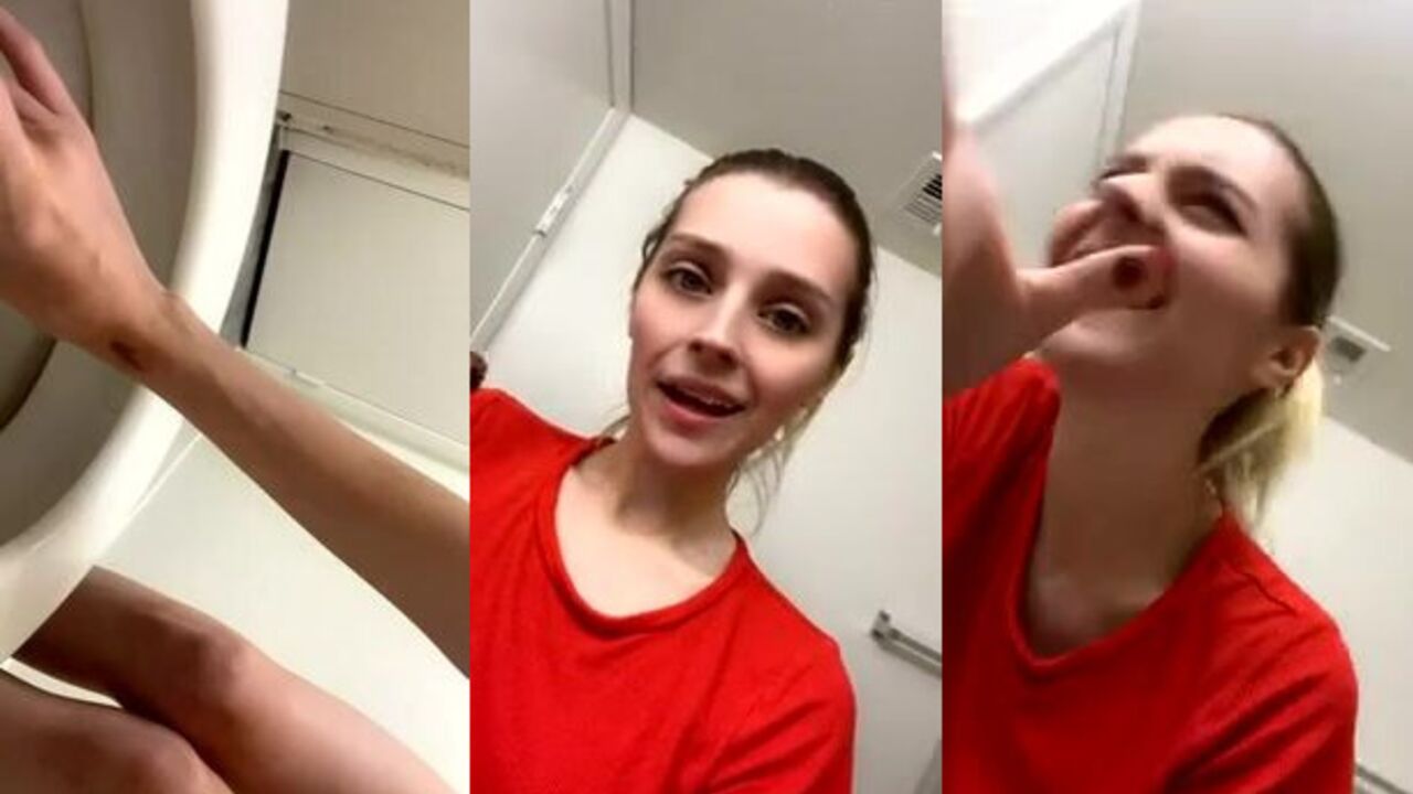 Fucking a hot scat girl straight out of the can