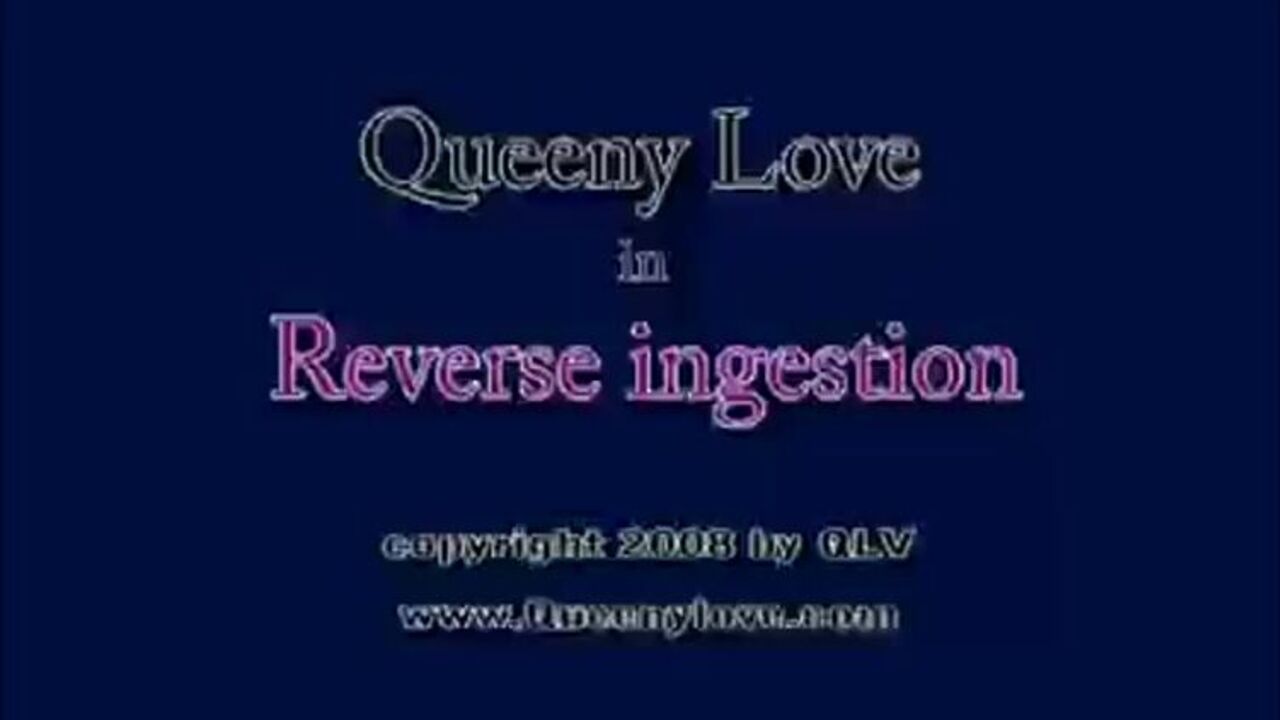 Get up close and personal with this scat-loving slut's solo anal adventure!