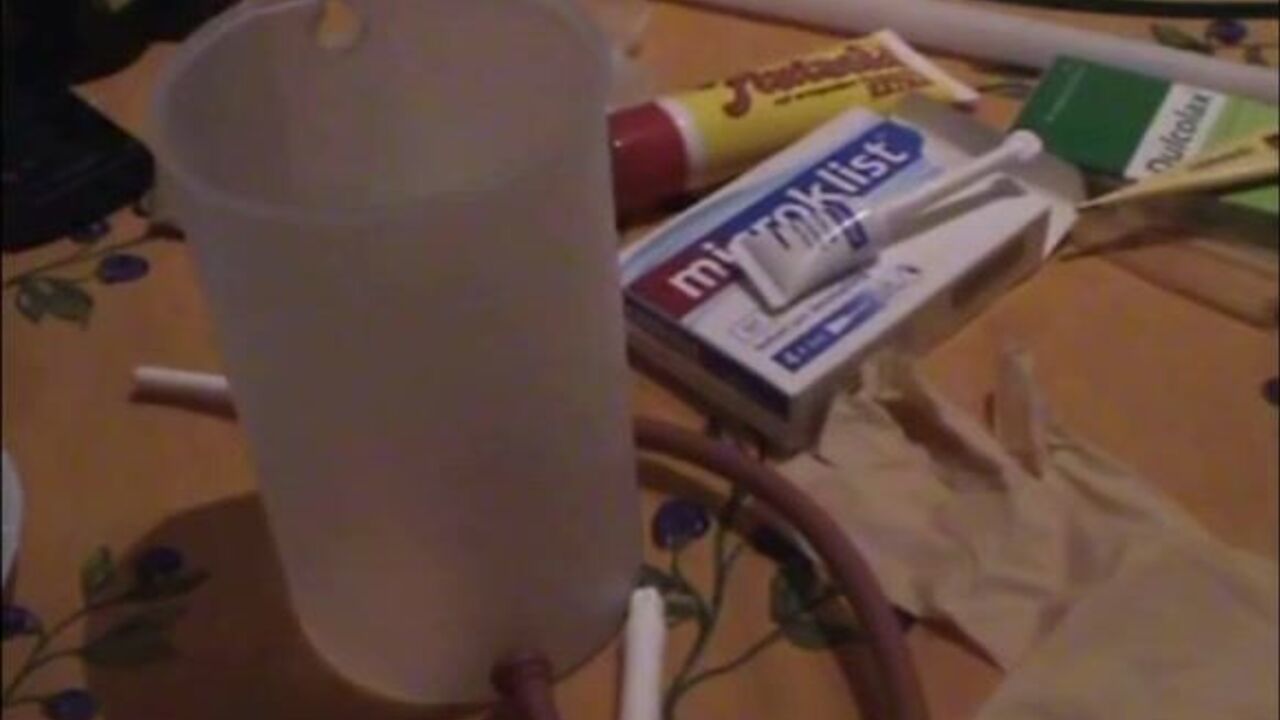 Get up close and personal with these kinky scat girls in enema and anal play