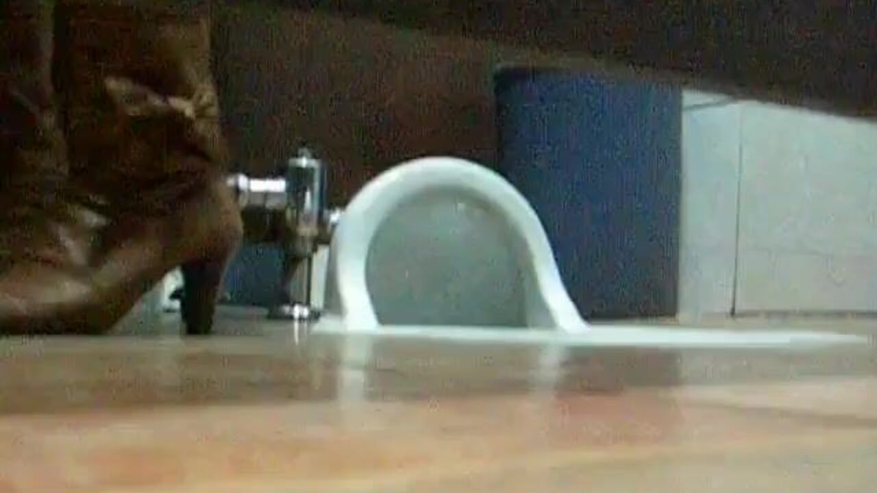 Naughty girl gets caught stealing her own scat and shits it out