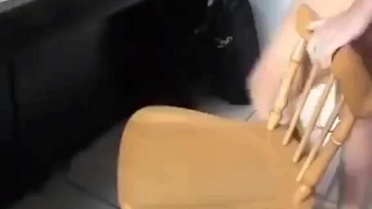 Watch this scat porn video of a filthy slave getting scat fucked hard in the chair