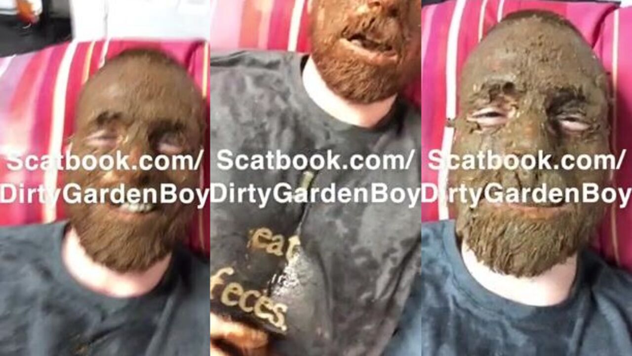 Watch this filthy scat boy devour everything in sight