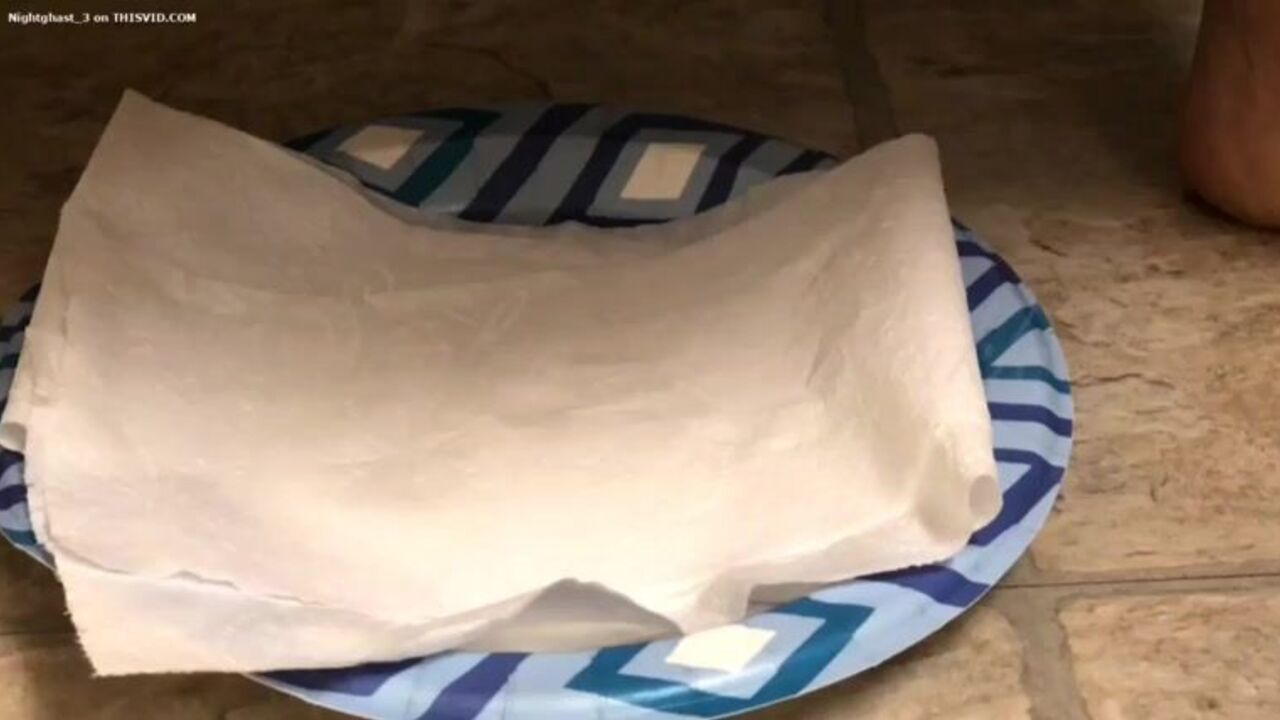 Watch this dirty slut get her pussy and asshole scatted in a wild scat video