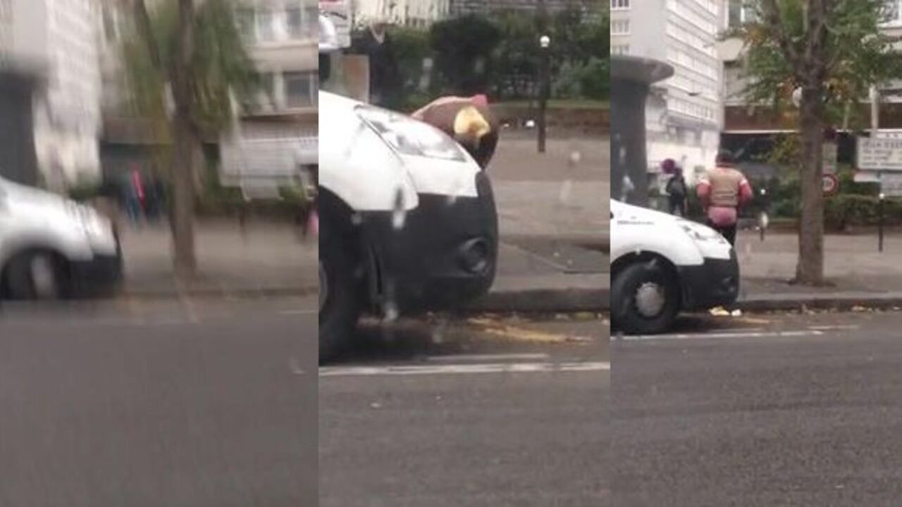 Watch this slutty porn slave scatting & getting drenched in her own piss